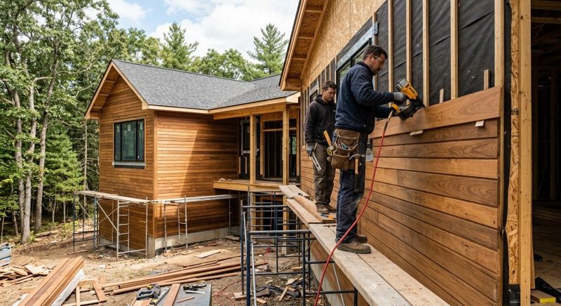 Barn Wood Siding Installation in Angier, NC