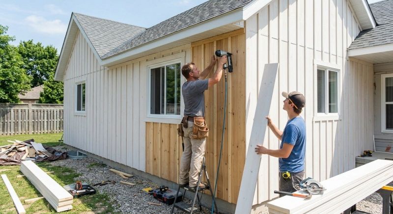 Batten Siding Installation in Benson, NC