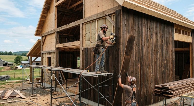 Batten Siding Installation in Morrisville, NC