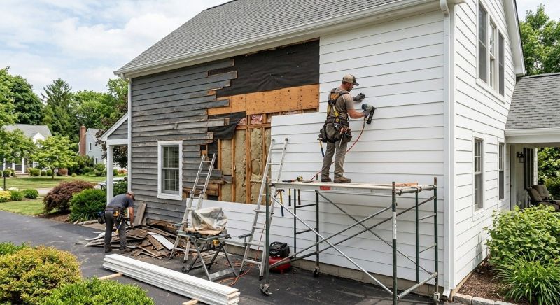 Board Siding Replacement in Angier, NC
