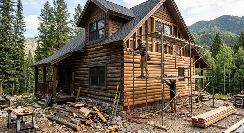 Cabin Siding Installation in Angier, NC