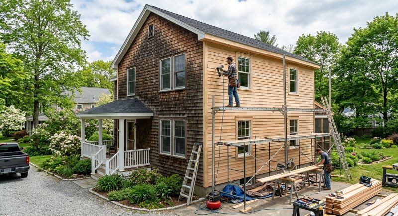 Cedar Siding Installation in Broadway, NC
