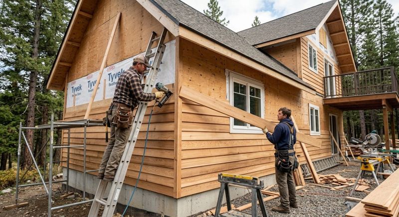 Cedar Siding Installation in Fuquay Varina, NC