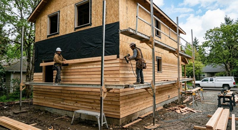 Cedar Siding Installation in Morrisville, NC