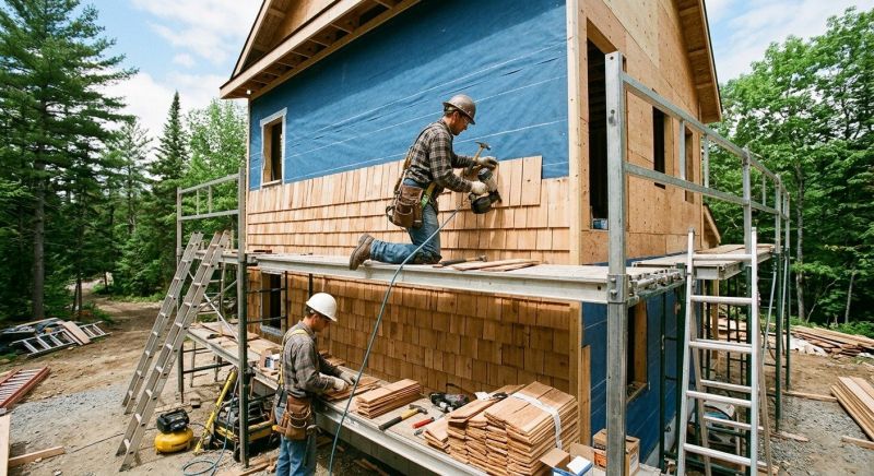 Cedar Siding Installation in Morrisville, NC