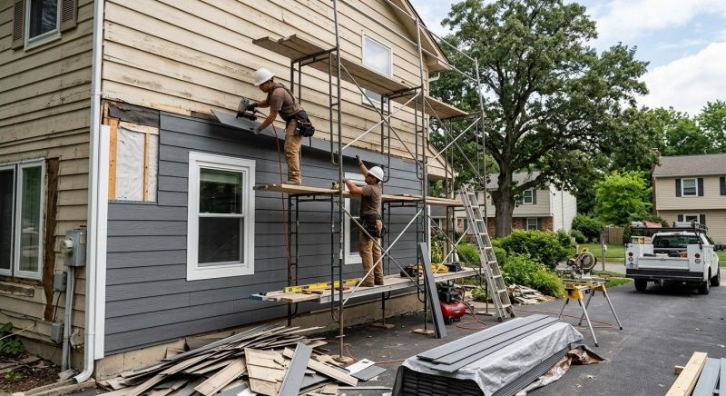Cement Siding Installation in Fuquay Varina, NC