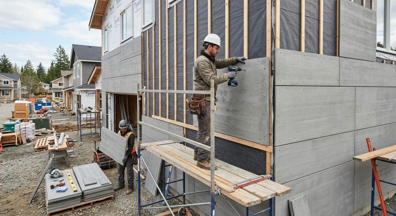 Cement Siding Installation in Garner, NC