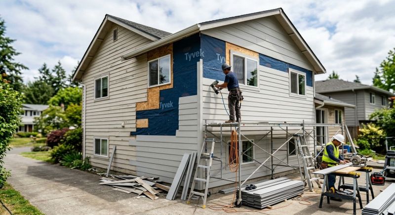 Cement Siding Installation in Raleigh, NC