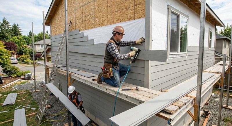 Cement Siding Installation in Sanford, NC