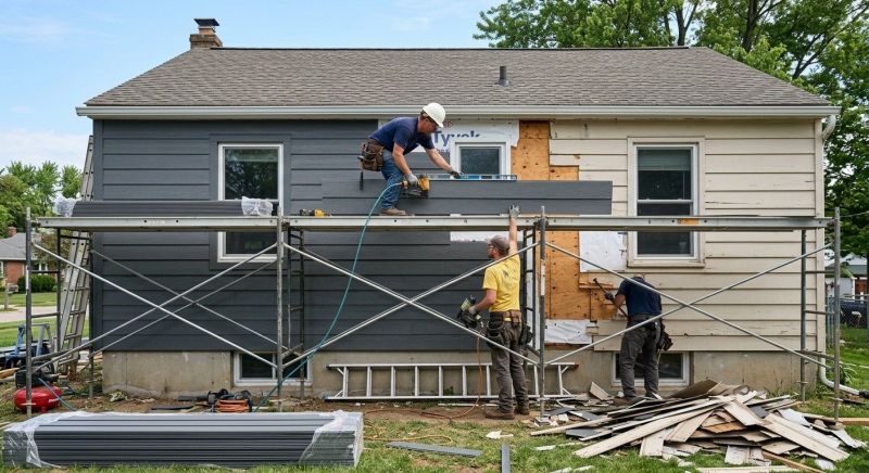 Cement Siding Replacement in Cary, NC
