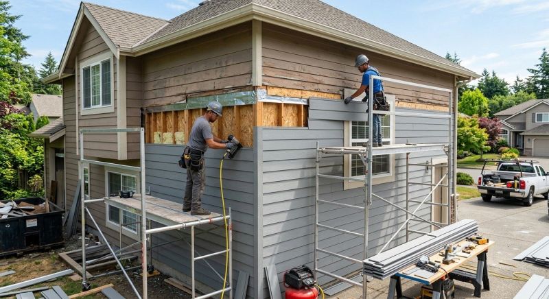Cement Siding Replacement in Raleigh, NC