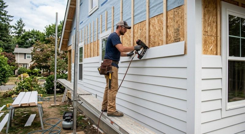 Clapboard Siding Installation in Angier, NC