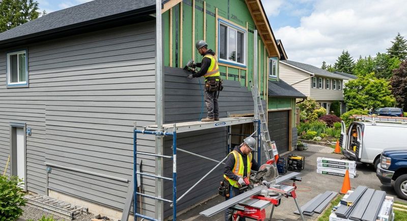 Composite Siding Installation in Fuquay Varina, NC
