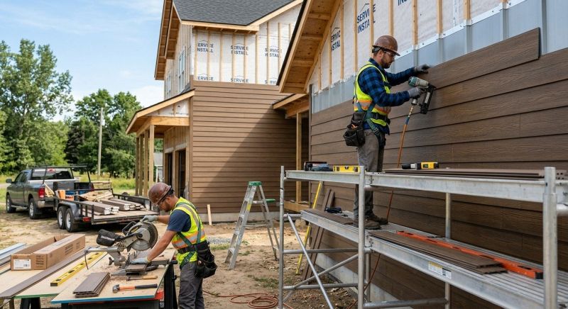 Composite Siding Installation in Morrisville, NC