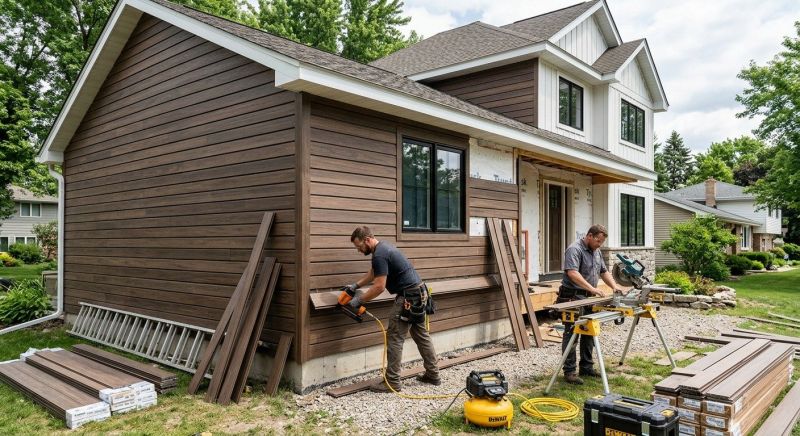 Composite Siding Installation in Raleigh, NC