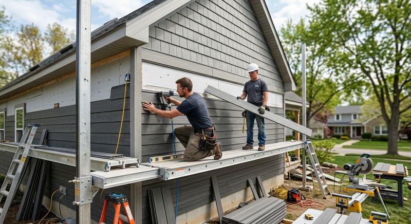 Composite Siding Installation in Sanford, NC