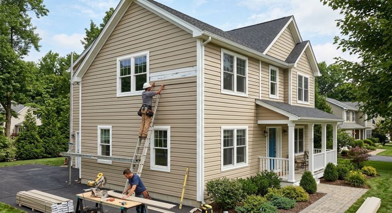 Dutch Lap Siding Installation in Angier, NC