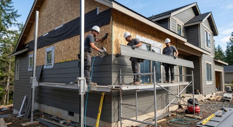 Engineered Siding Installation in Johnston County, NC