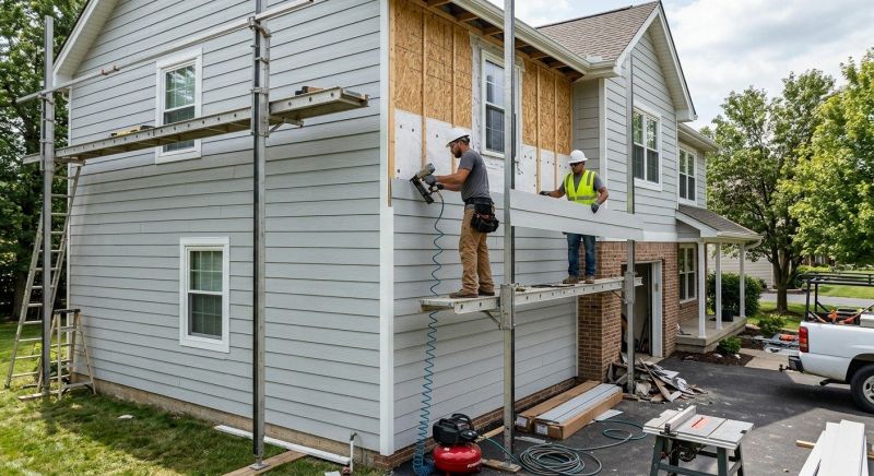 Fiber Cement Installation in Apex, NC