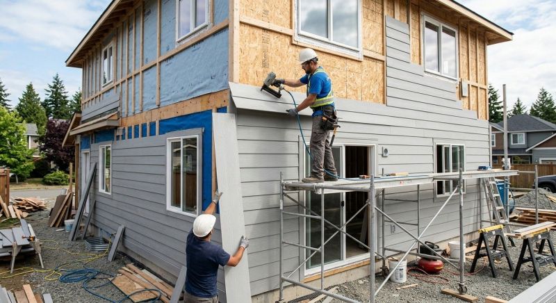 Fiber Cement Installation in Angier, NC