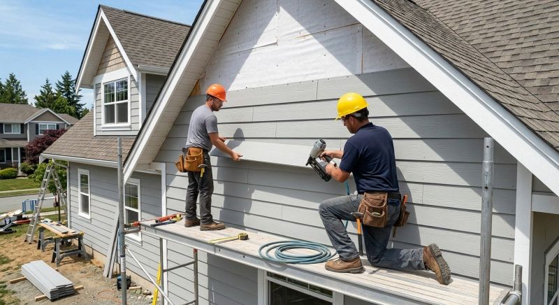 Fiber Cement Installation in Morrisville, NC