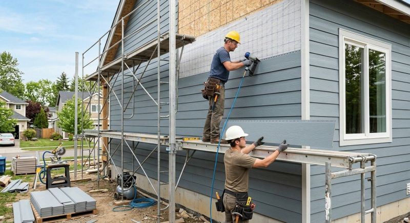 Fiber Cement Siding Service in Angier, NC
