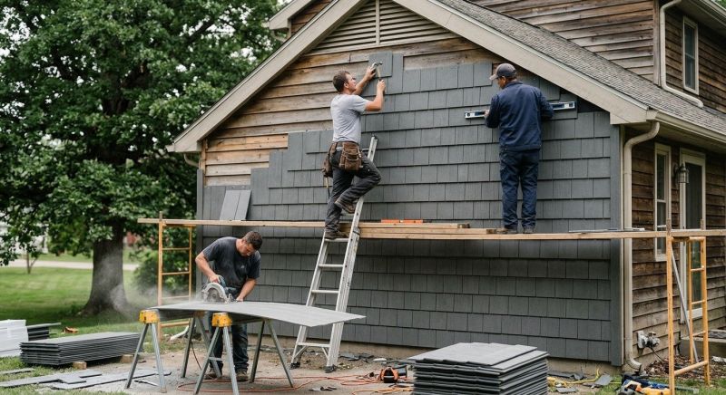 Fiber Siding Installation in Johnston County, NC