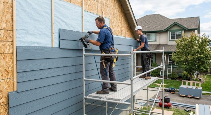 Fiber Siding Installation in Lillington, NC