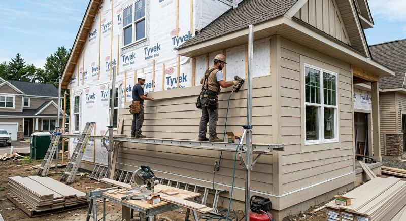 Fiber Siding Installation in Wake County, NC