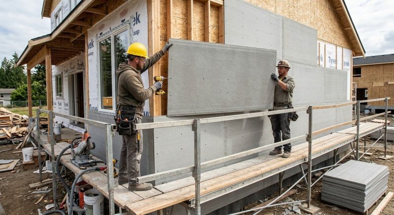 Fiberboard Siding Installation in Angier, NC