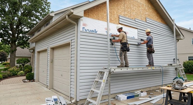 Garage Siding Installation in Angier, NC