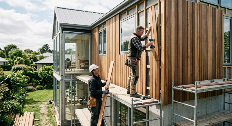 Hardwood Siding Installation in Johnston County, NC