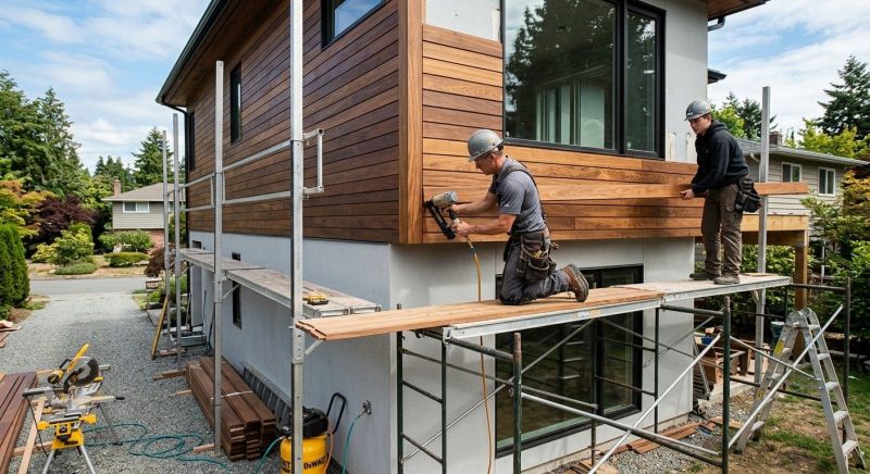 Hardwood Siding Installation in Angier, NC