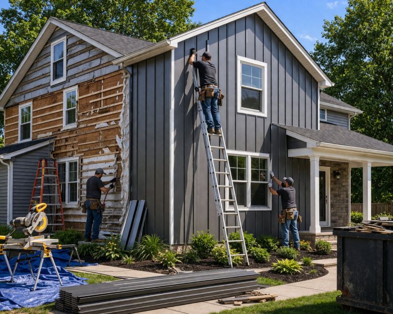House Siding Installation in Benson, NC