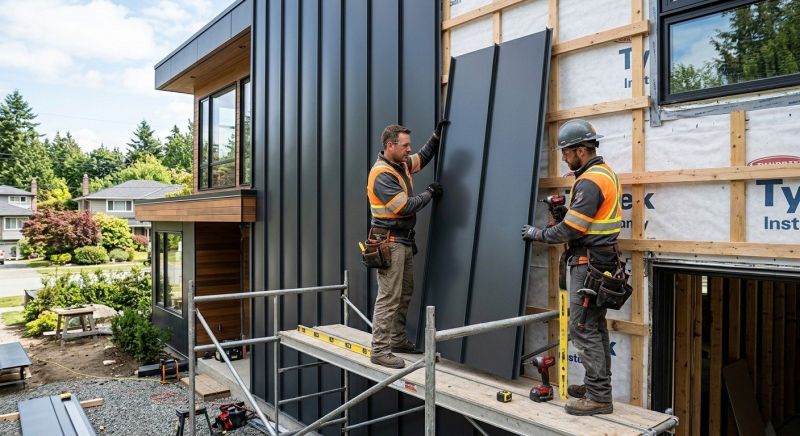 Metal Cladding Installation in Angier, NC