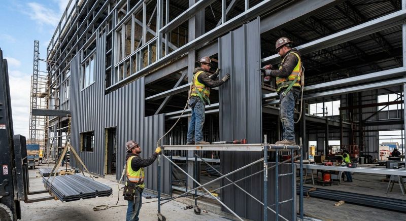 Metal Cladding Installation in Angier, NC