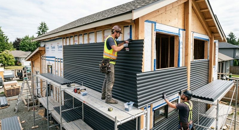 Metal Siding Installation in Holly Springs, NC