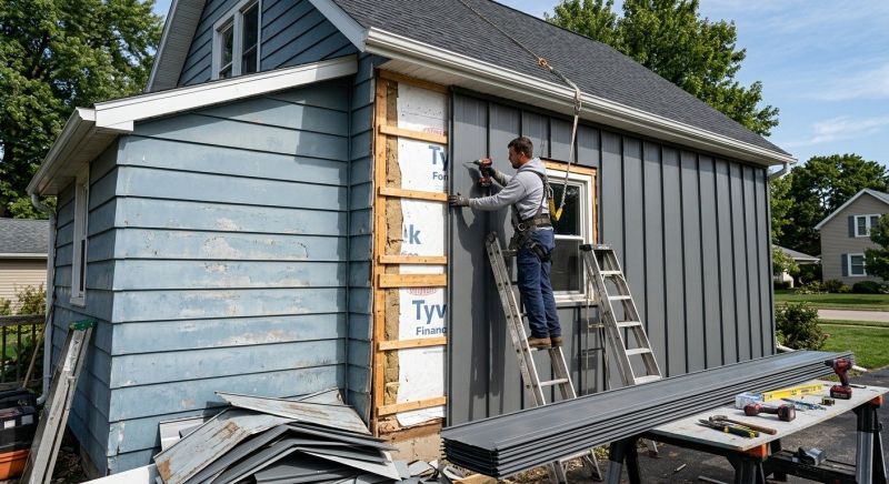 Metal Siding Replacement in Cary, NC