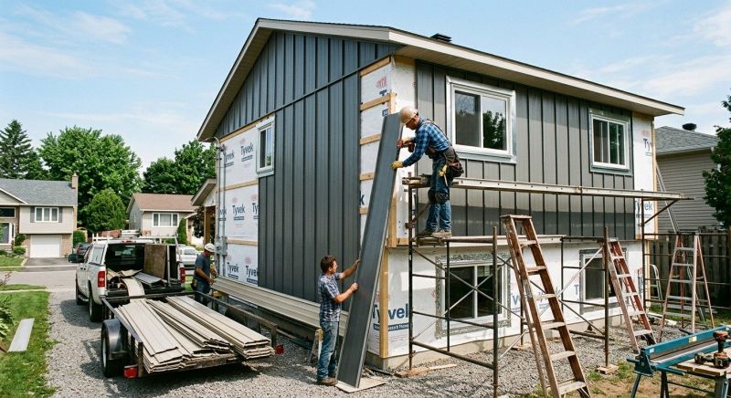 Metal Siding Replacement in Knightdale, NC