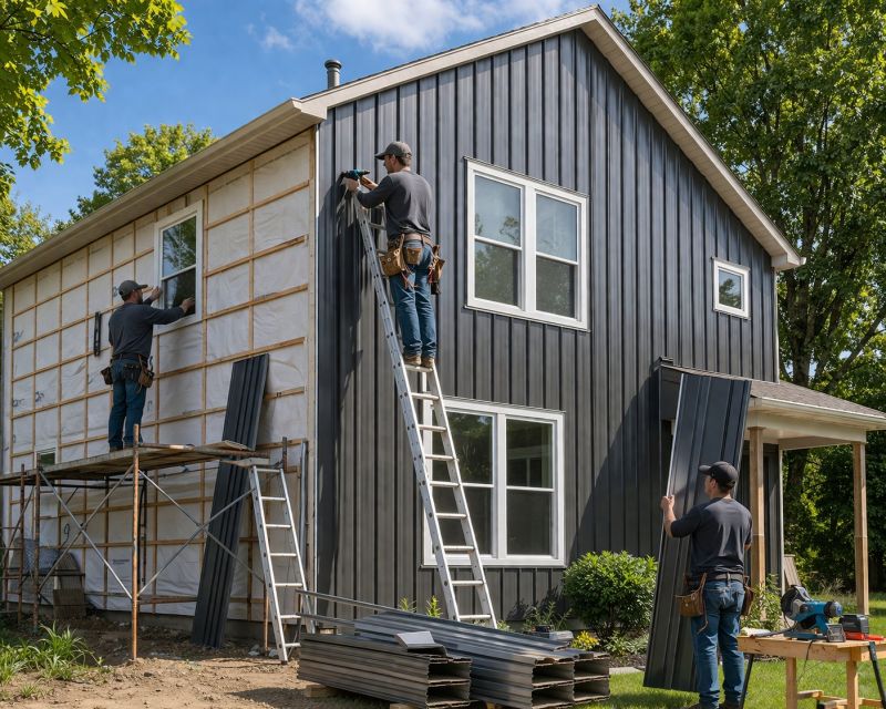 Metal Siding Service in Johnston County, NC