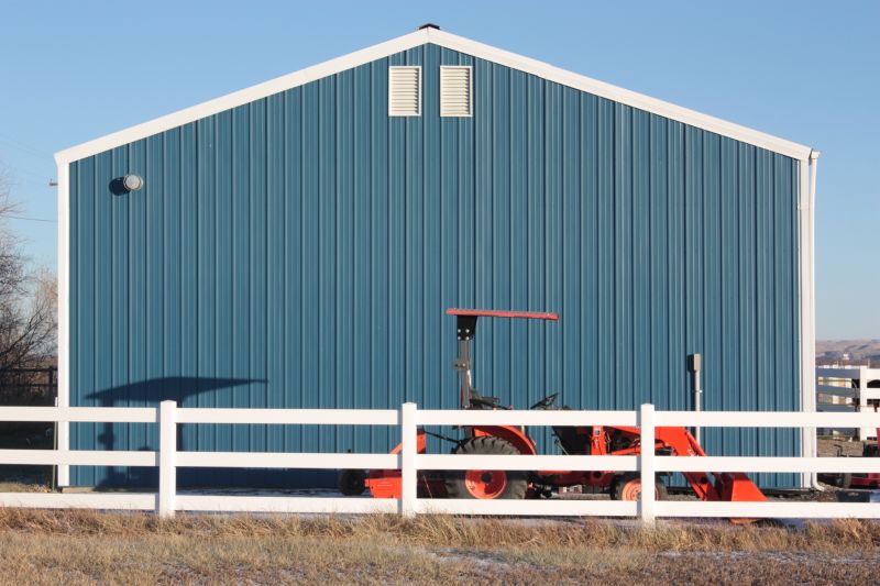 Pole Barn Siding Installation in Angier, NC