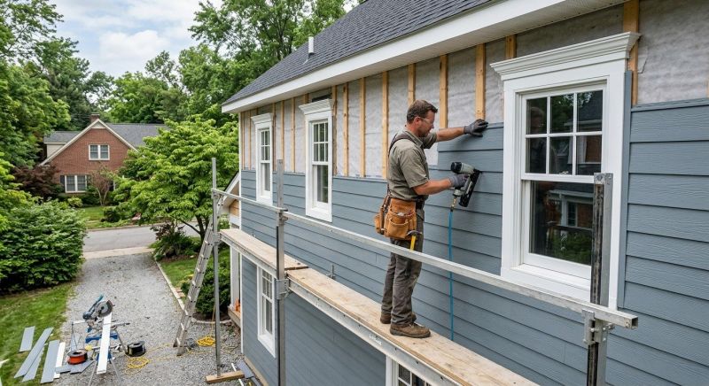 Polymer Siding Installation in Angier, NC