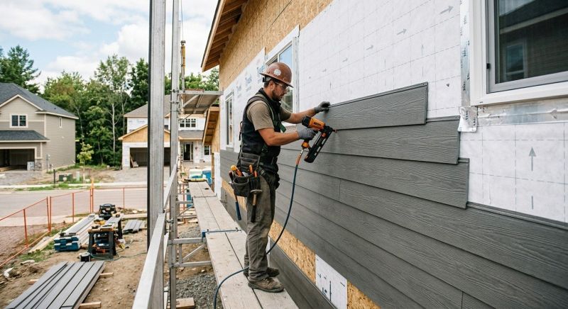 Polymer Siding Installation in Angier, NC