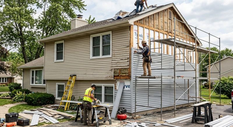 Residential Siding Replacement in Angier, NC