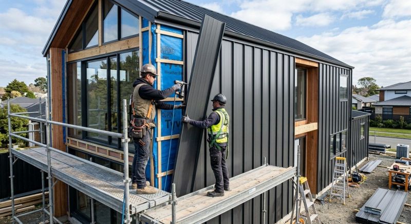 Steel Cladding Installation in Angier, NC