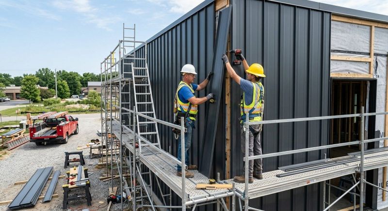 Tin Siding Installation in Angier, NC