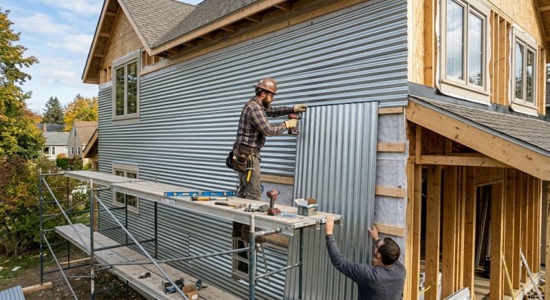 Tin Siding Installation in Angier, NC