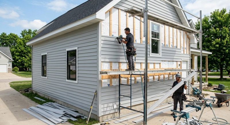 Vinyl Cladding Installation in Angier, NC