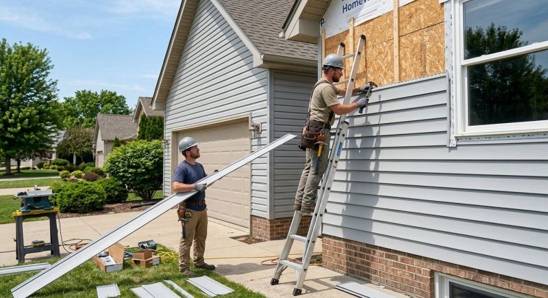 Vinyl Siding Installation in Apex, NC