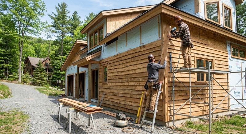 Wood Barn Siding Installation in Angier, NC